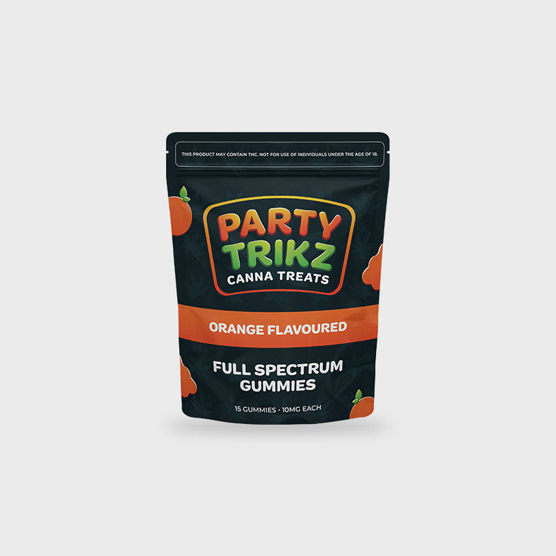 Party Trikz THC Gummies Orange