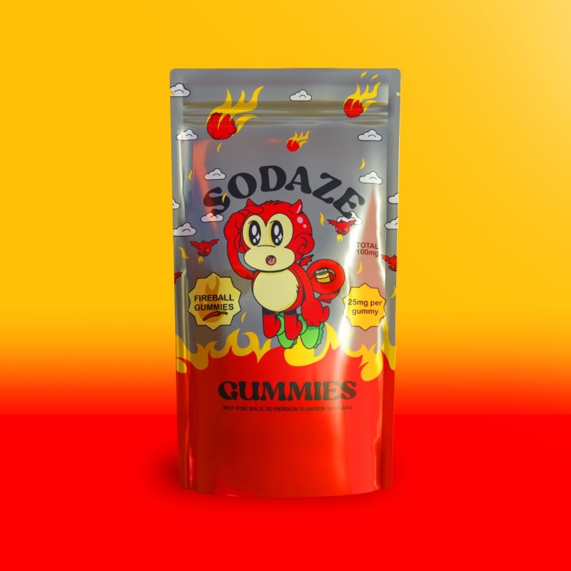 Sodaze Gummies 100mg