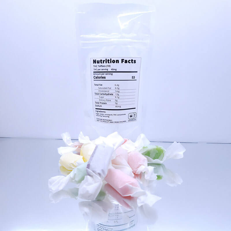 THC Fruit Toffees 40mg